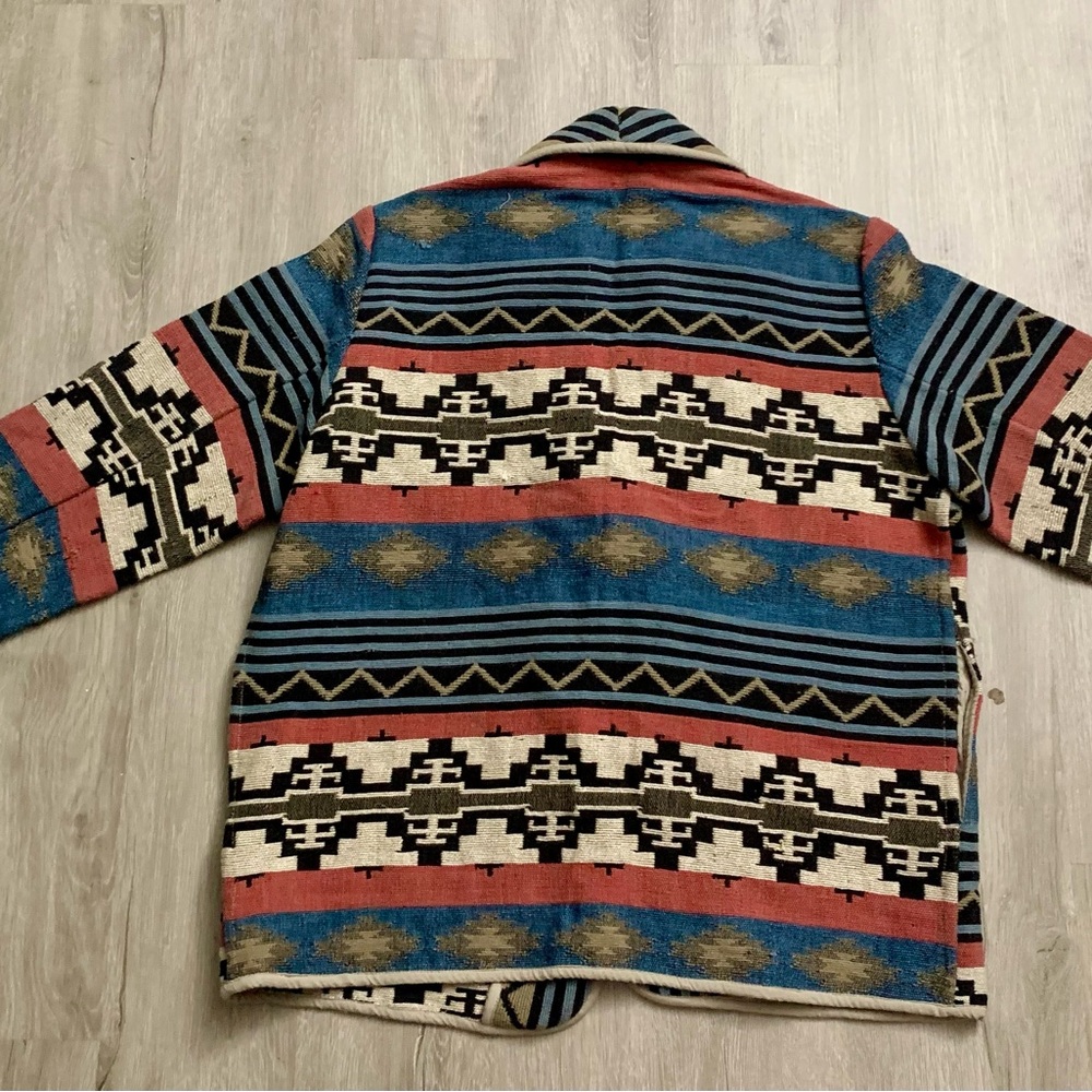 Tribal Patterned Jacket - image 4